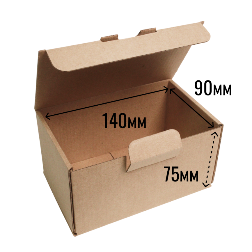 Короб №220 140*90*75 мм самосборный фото 2